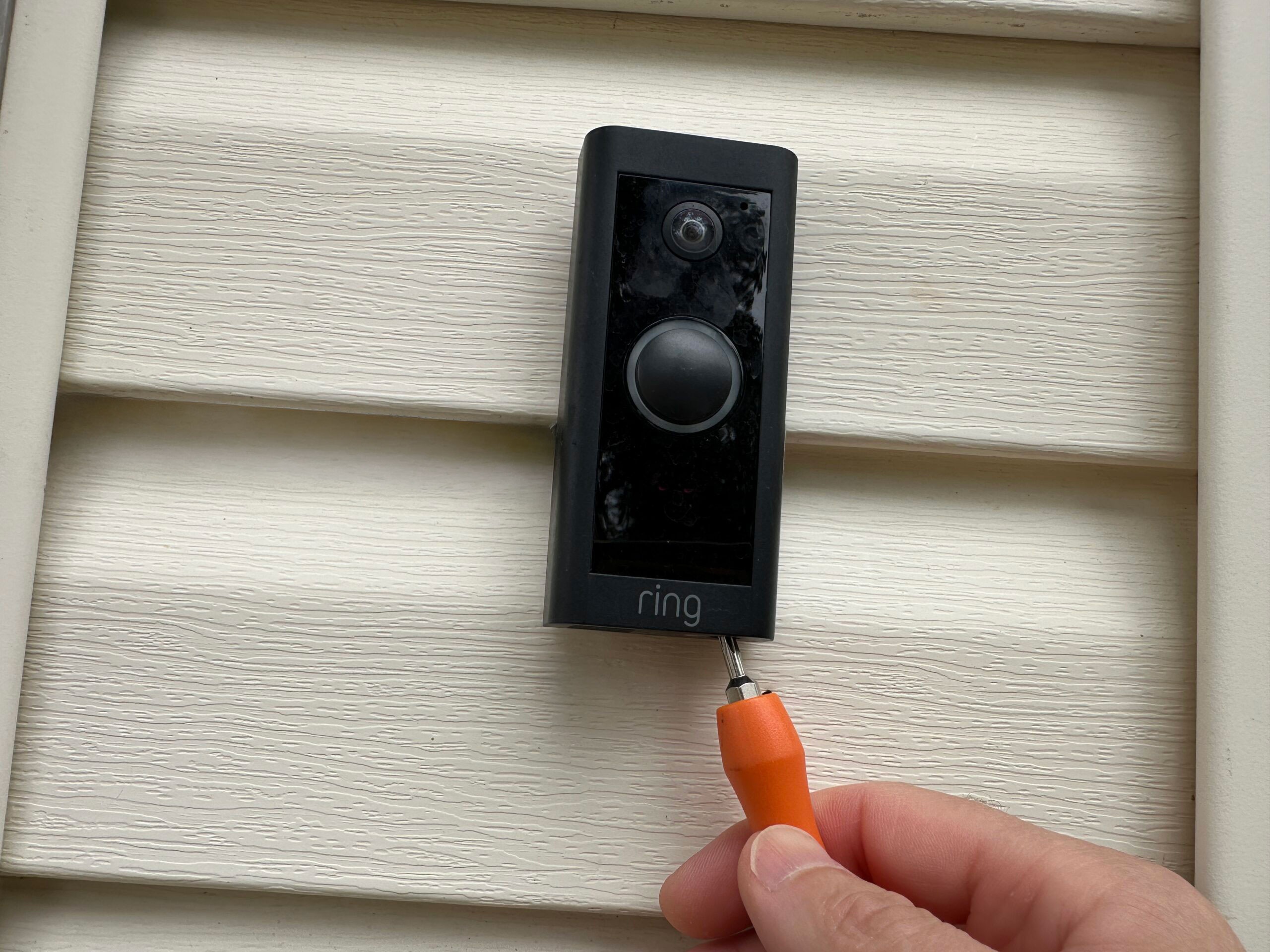 installing a smart doorbell